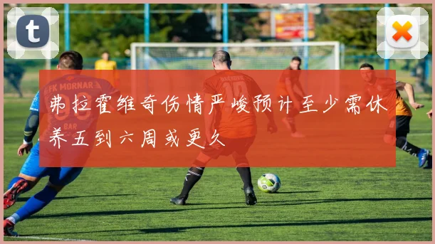 弗拉霍维奇伤情严峻预计至少需休养五到六周或更久